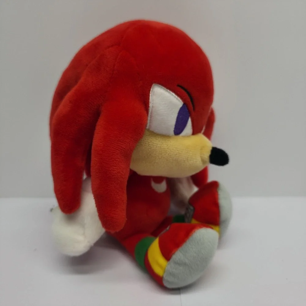 Sonic the Hedgehog KNUCKLES GRIN‎ PLUSH Purple Eyes  Plush Toy